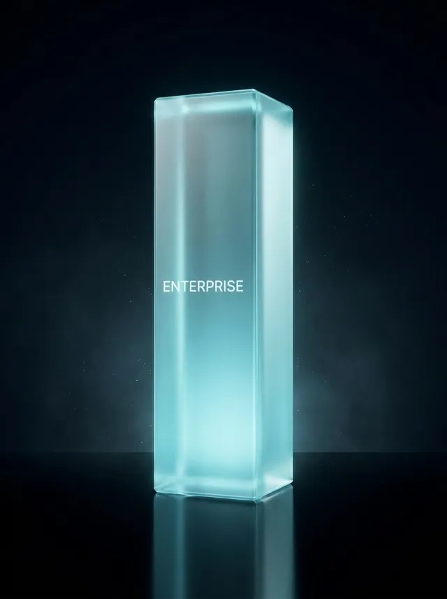 Enterprise tier glass column