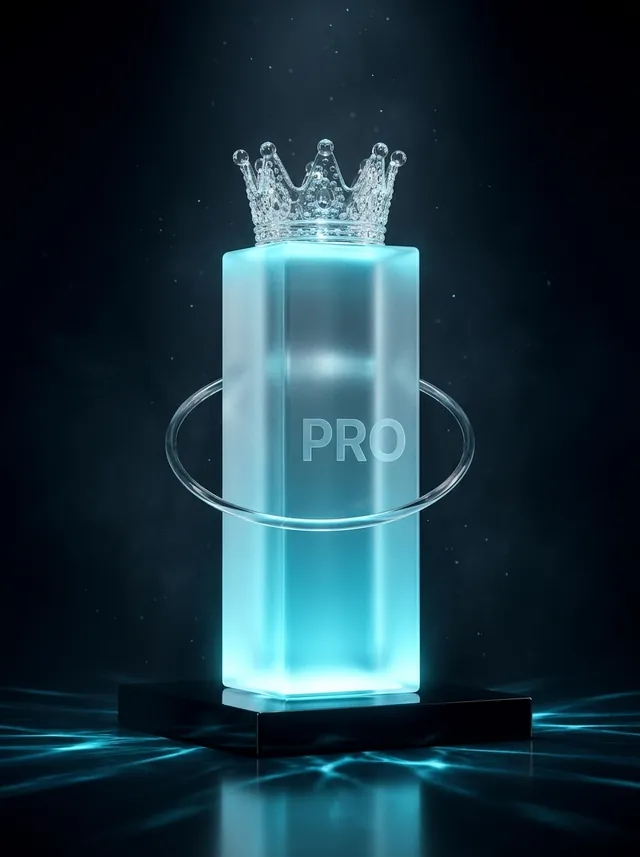 Pro tier glass column